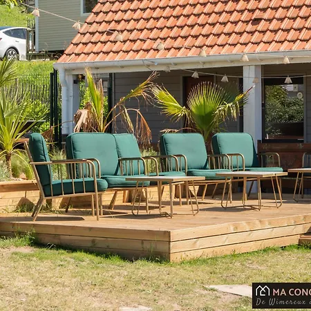 Kemping Vue Imprenable, Terrasse Xxl, Piscine Et Toboggans Au La Falaise D'equihen Équihen-Plage
