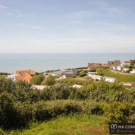 Vue Imprenable, Terrasse Xxl, Piscine Et Toboggans Au La Falaise D'equihen