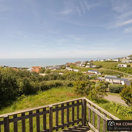 Vue Imprenable, Terrasse Xxl, Piscine Et Toboggans Au La Falaise D'equihen Kemping