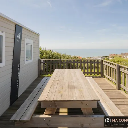 Vue Imprenable, Terrasse Xxl, Piscine Et Toboggans Au La Falaise D'equihen Kemping *